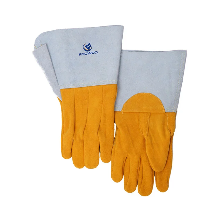 Reversed Deerskin Tig Welding Handskar